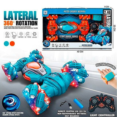 2.4G Remote & Watch Control Lateral Twist Stunt Car